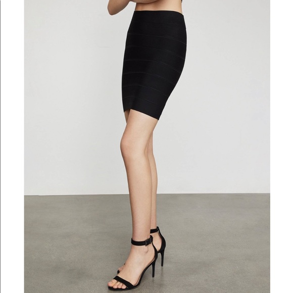 BCBG Max Azria Simone Bandage Skirt - black - Picture 3 of 10